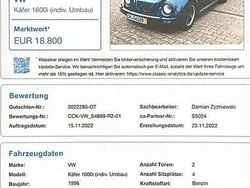 Gebraucht 1996 VW Käfer | 20.000 € (Fairer Preis)