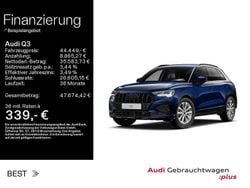 Navarrablau metallic (metallic) Gebraucht 2025 Audi Q3 S-Line SUV | 44.449 € (Fairer Preis)