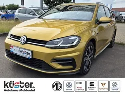 Gelb Gebraucht 2017 VW Golf VII Highline Kombi | 15.790 € (Teuer)