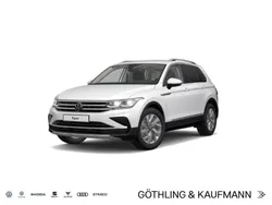 Pure white Gebraucht 2022 VW Tiguan Elegance SUV | 31.930 € (Guter Preis)