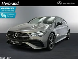 Grau Gebraucht 2024 Mercedes CLA250 Shooting Brake AMG Kombi | 42.250 € (Fairer Preis)
