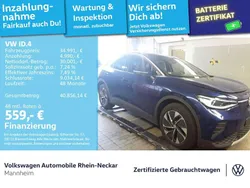 Blau Gebraucht 2025 VW ID.4 Pure SUV | 34.991 € (Guter Preis)