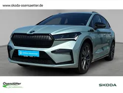 Silber Gebraucht 2023 Skoda Enyaq iV SportLine SUV | 37.980 € (Guter Preis)