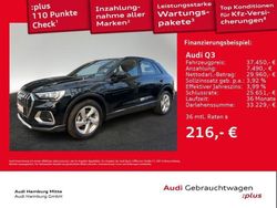Mythosschwarz metallic Gebraucht 2024 Audi Q3 Advanced SUV | 37.880 € (Fairer Preis)