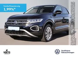 Schwarz Gebraucht 2024 VW T-Roc Style SUV | 27.480 € (Guter Preis)