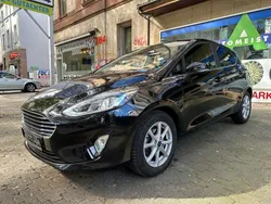 Obsidianschwarz metallic Gebraucht 2021 Ford Fiesta Titanium Kleinwagen | 15.099 € (Fairer Preis)