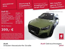 Apfelgrün metallic Gebraucht 2021 Audi Q2 Ambiente SUV | 29.890 € (Teuer)
