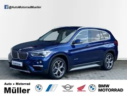 Blau Gebraucht 2015 BMW X1 xLine SUV | 27.182 €