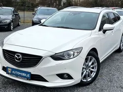 Satinweiss metallic Gebraucht 2014 Mazda 6 Center-Line Kombi | 7.299 € (Guter Preis)