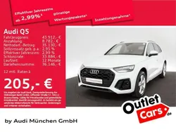 Gletscherweiß metallic Gebraucht 2022 Audi Q5 Ambiente SUV | 43.912 € (Fairer Preis)