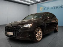 Schwarz Gebraucht 2022 Audi Q7 S-Line SUV | 61.049 € (Fairer Preis)