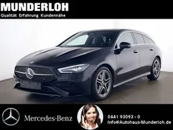 Schwarz Gebraucht 2024 Mercedes CLA200 Shooting Brake AMG line Kombi | 36.800 € (Teuer)