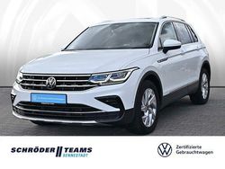 Pure white Gebraucht 2022 VW Tiguan Elegance SUV | 29.990 € (Guter Preis)