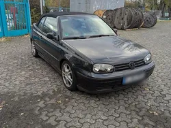 Blau Gebraucht 2000 VW Golf Cabriolet Cabrio | 1.300 €