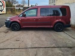 Rot Gebraucht 2012 VW Caddy Maxi Van / Kleinbus | 7.999 € (Guter Preis)