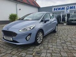 Blau Gebraucht 2021 Ford Fiesta Titanium Kleinwagen | 12.990 € (Fairer Preis)