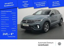 Blau / petroleum blue (metallic) Gebraucht 2023 VW T-Roc R-line SUV | 31.680 € (Guter Preis)