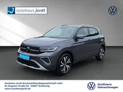 Rauchgrau (metallic) Gebraucht 2024 VW T-Cross Style SUV | 28.630 € (Teuer)