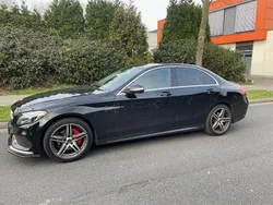 Schwarz Gebraucht 2015 Mercedes C180 AMG line Limousine | 15.800 € (Fairer Preis)