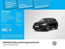 Deep black perleffekt Gebraucht 2022 VW Tiguan Life SUV | 27.980 € (Guter Preis)