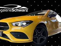 Gelb Gebraucht 2021 Mercedes CLA250e Shooting Brake AMG Kombi | 25.450 € (Guter Preis)