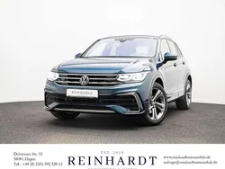 Nightshade blue metallic Gebraucht 2021 VW Tiguan R-line SUV | 29.969 € (Fairer Preis)