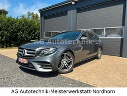 Grau Gebraucht 2016 Mercedes E220 AMG line Kombi | 15.250 € (Teuer)