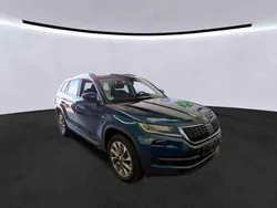 Lavablau metallic Gebraucht 2021 Skoda Kodiaq Clever SUV | 32.480 € (Fairer Preis)