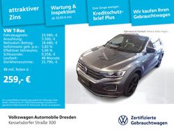 Indiumgrau metallic/schwarz Gebraucht 2020 VW T-Roc Sport SUV | 23.980 € (Fairer Preis)