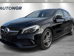 Schwarz Gebraucht 2018 Mercedes A200 AMG line Limousine | 11.100 € (Guter Preis)