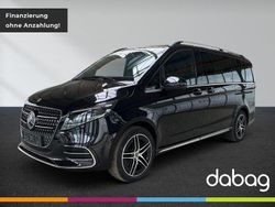 Obsidianschwarz metallic Gebraucht 2024 Mercedes V300 Avantgarde Van / Kleinbus | 79.975 € (Fairer Preis)