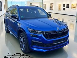 Blau Gebraucht 2022 Skoda Kodiaq SportLine SUV | 33.990 € (Etwas zu teuer)