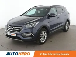Blau Gebraucht 2017 Hyundai Santa Fe Style SUV | 18.170 € (Fairer Preis)