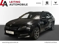 Schwarz Gebraucht 2022 Skoda Superb SportLine Kombi | 13.470 €