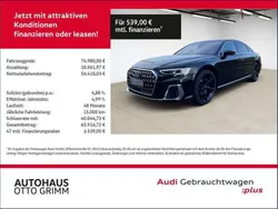 Schwarz Gebraucht 2022 Audi A8 Comfort Limousine | 72.980 € (Fairer Preis)