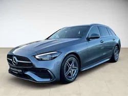 Metalliclack selenitgrau (metallic) Gebraucht 2024 Mercedes C220 AMG Kombi | 41.110 € (Guter Preis)