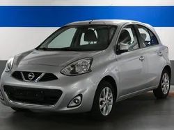 Silber (metallic) Gebraucht 2016 Nissan Micra Kleinwagen | 9.990 € (Fairer Preis)