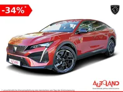 Rot Gebraucht 2024 Peugeot 408 GT-line Limousine | 28.890 € (Fairer Preis)
