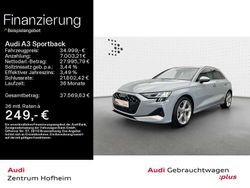 Pfeilgrau perleffekt Gebraucht 2024 Audi A3 Advanced Plus Limousine | 34.999 € (Etwas zu teuer)