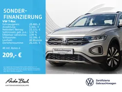 Silber (ivory silver metallic) Gebraucht 2023 VW T-Roc Move SUV | 28.480 € (Fairer Preis)