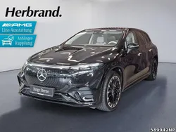 Metalliclack obsidianschwarz Gebraucht 2024 Mercedes EQS450+ AMG SUV | 88.990 € (Fairer Preis)