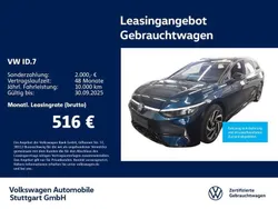 Blau Gebraucht 2024 VW ID.7 GTX Limousine | 53.930 €