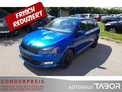 Raceblau metallic Gebraucht 2015 Skoda Fabia Kombi | 4.685 € (Superpreis)