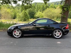 Schwarz Gebraucht 2002 Mercedes SLK32 AMG AMG Cabrio | 17.999 € (Fairer Preis)