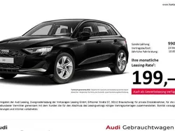 Schwarz Gebraucht 2024 Audi A3 Sportback Advanced Limousine | 31.662 € (Guter Preis)