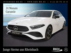 Weiß Gebraucht 2024 Mercedes A200 AMG line Limousine | 33.980 € (Fairer Preis)