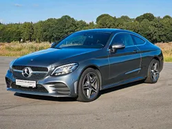 Selenitgrau Gebraucht 2019 Mercedes C200 AMG line Coupé | 22.790 € (Etwas zu teuer)