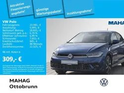 Reef blue metallic Gebraucht 2024 VW Polo R-line Limousine | 24.490 € (Guter Preis)
