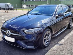 Schwarz Gebraucht 2023 Mercedes C300 AMG line Kombi | 39.999 € (Fairer Preis)
