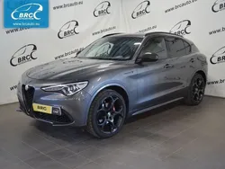 Grau Gebraucht 2021 Alfa Romeo Stelvio Ti SUV | 27.501 € (Etwas zu teuer)
